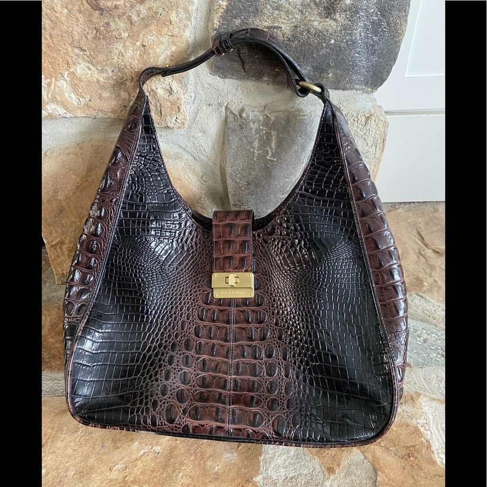 Brahmin Maggie Hobo Shoulder Bag in Coco Melbourne 😍